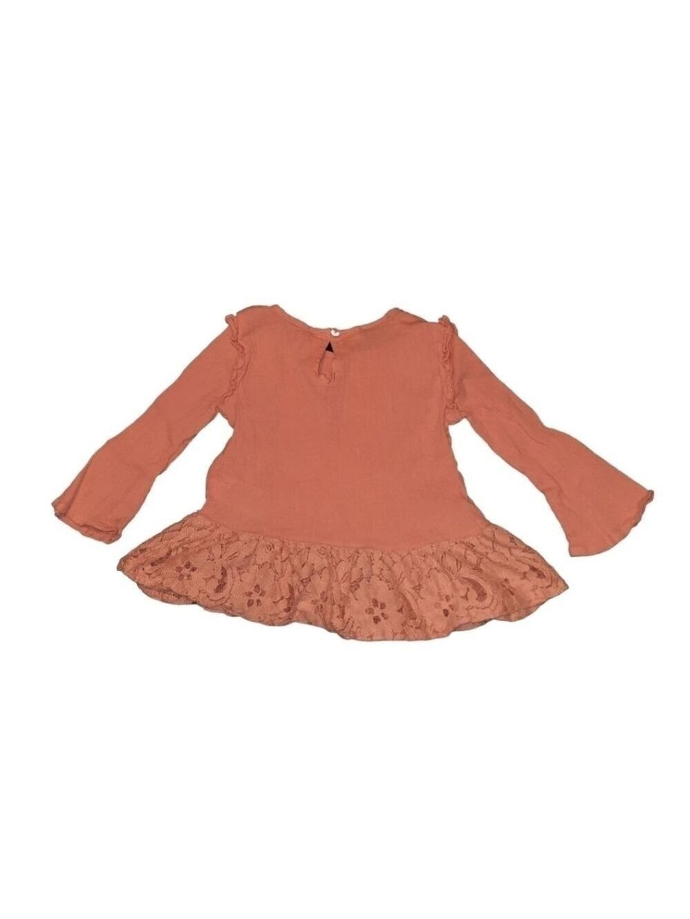 Roebuck & Co Girls Long Sleeve Blouse Size Small - Picture 3 of 6
